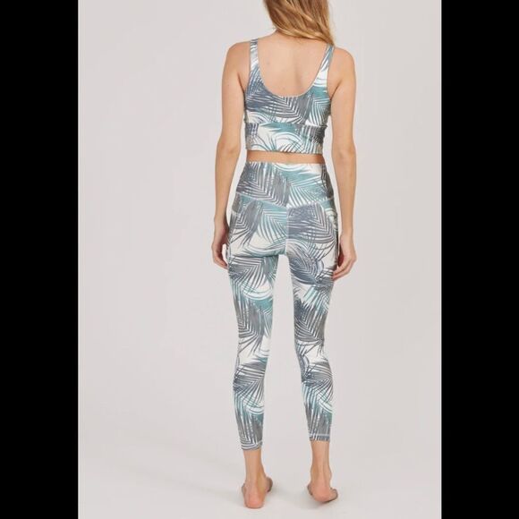 Gottex Studio Rachel Ankle Leggings Leaf Jungle - Picture 2 of 12